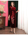 robe-chinoise-longue-velours
