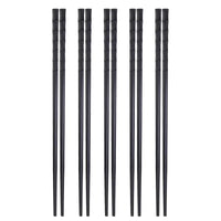 baguettes-chinoises-noires-motif-bambou