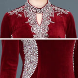 cheongsam-robe-velours-or-diamant