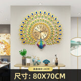 horloge-chinoise-murale-paon
