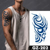 tatouage-dragon-chinois-totem-bleu