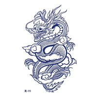tatouage-dragon-chinois-noir-et-blanc