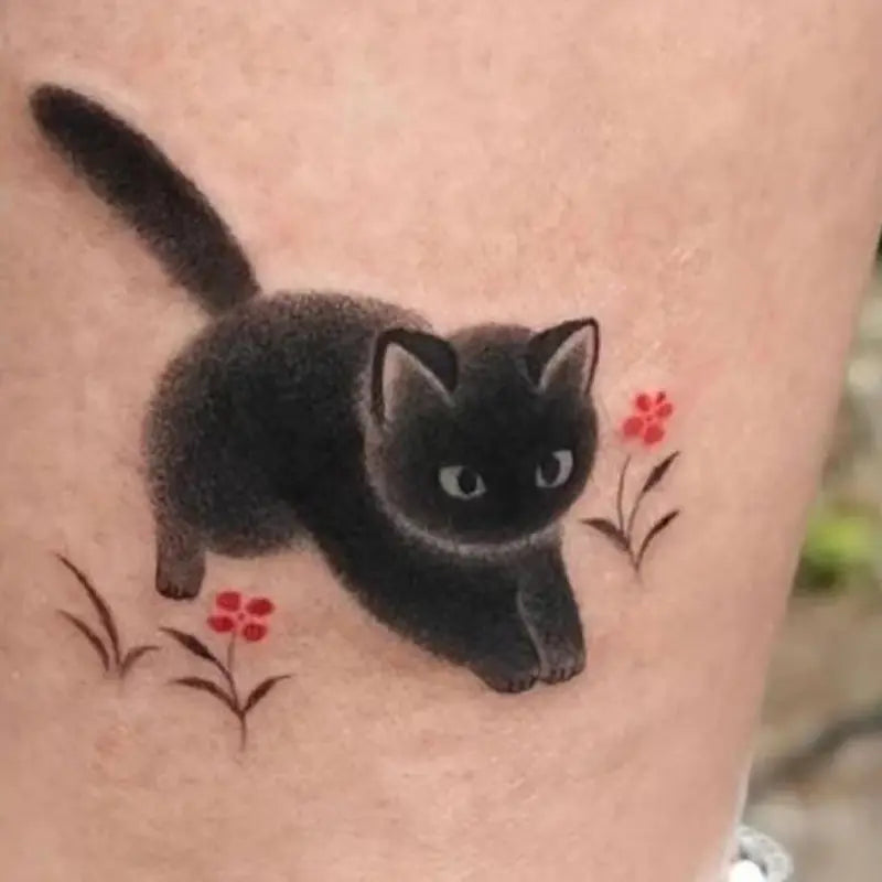 tatouage-chinois-chat