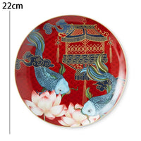 assiettes-chinoises-dragon-phoenix