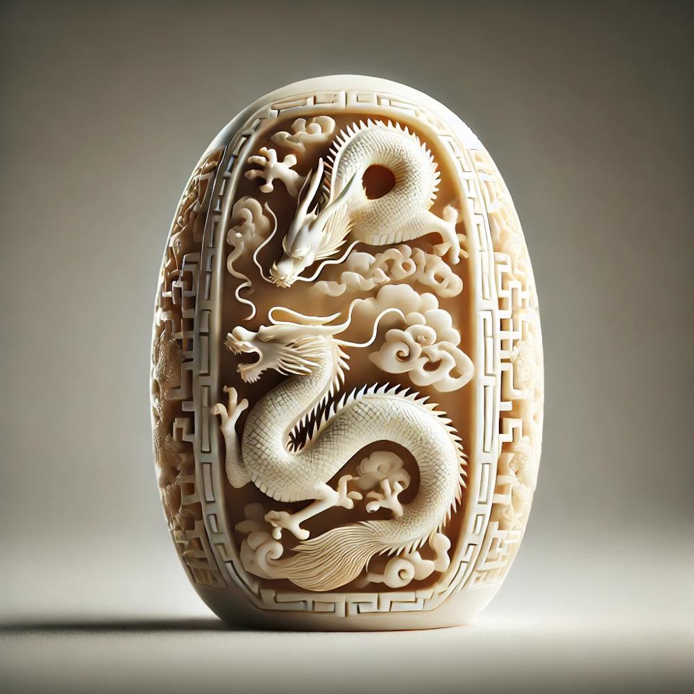 Statue Chinoise en Ivoire