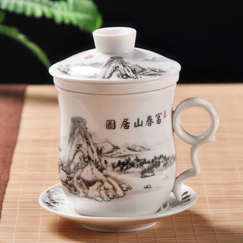 Tasse à Café en Porcelaine Chinoise