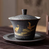 Tasse à Café Chinoise Avec Couvercle