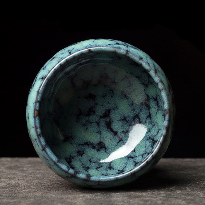 Tasse Chinoise Verte en Céramique
