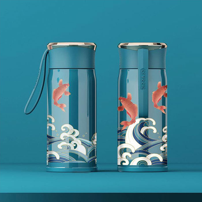 Tasses Chinoises En Métal Avec Couvercle