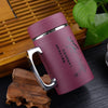 Tasses Chinoises En Acier Inoxydable Avec Couvercle