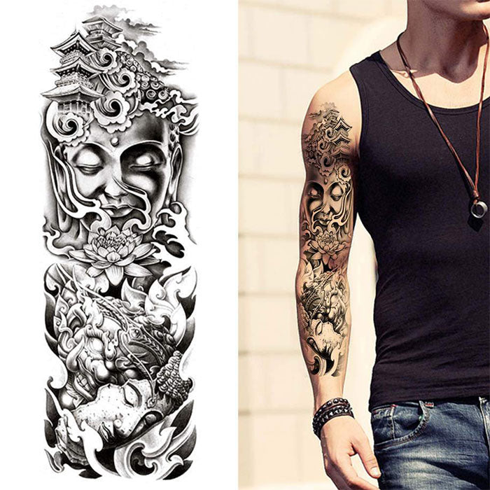 tatouage-temple-chinois