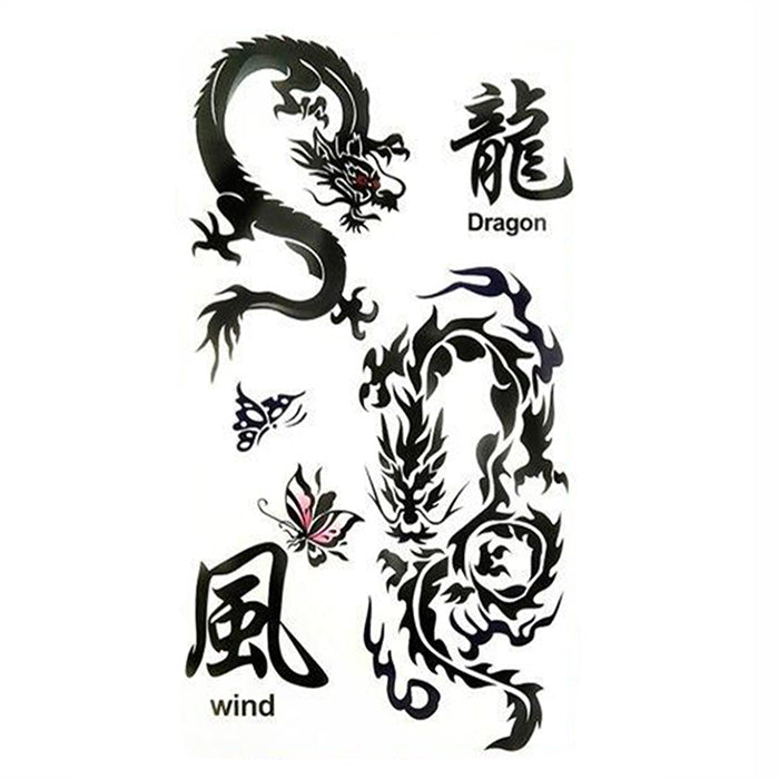 Tatouage Chinois Nuque