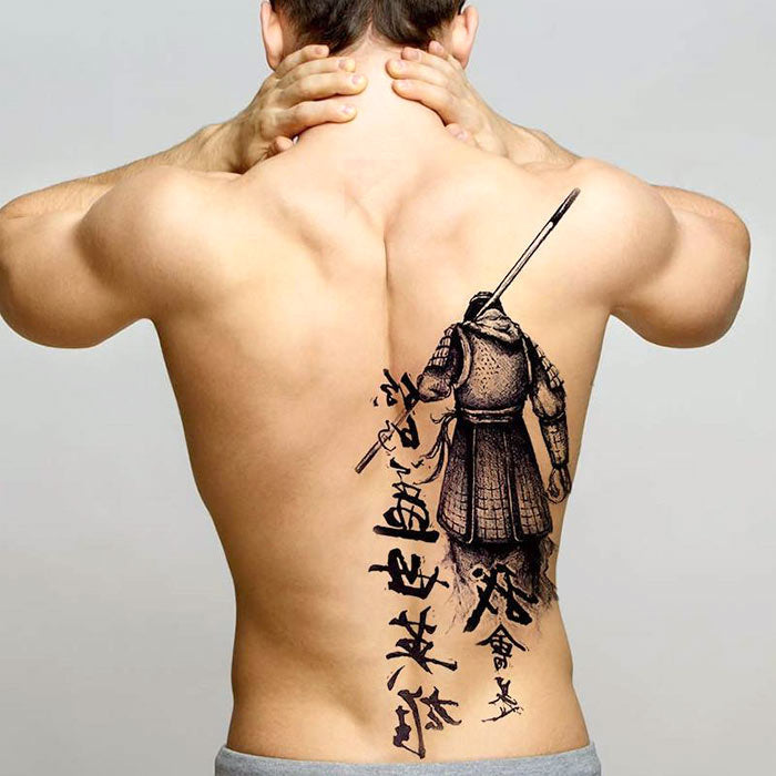 Tatouage Guerrier Chinois