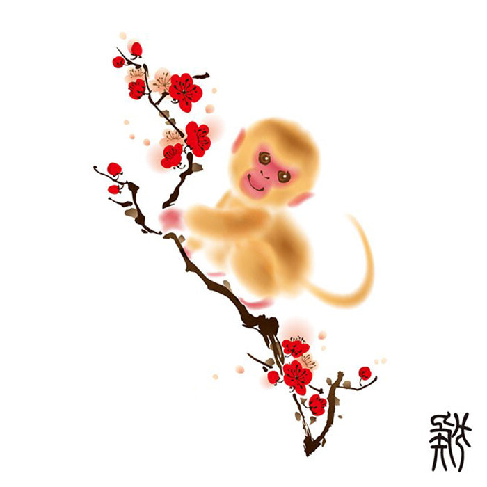 tatouage-chinois-signe-astrologique-singe