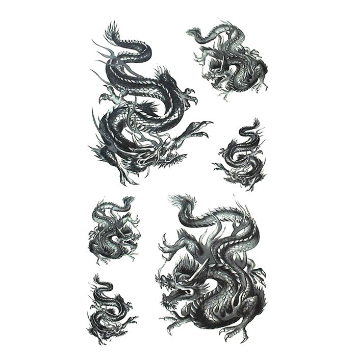 Tatouages Tribals Chinois Dragon