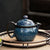 Théière Chinoise En Porcelaine avec Infuseur