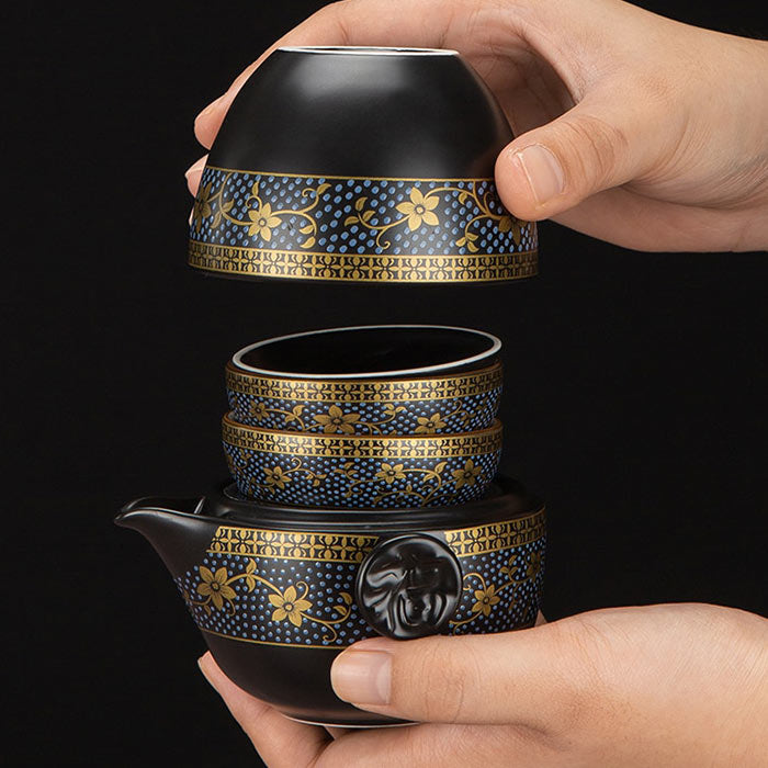 Théière Chinoise En Céramique avec Filtre