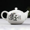 Théière Chinoise En Porcelaine Dessin Chinois