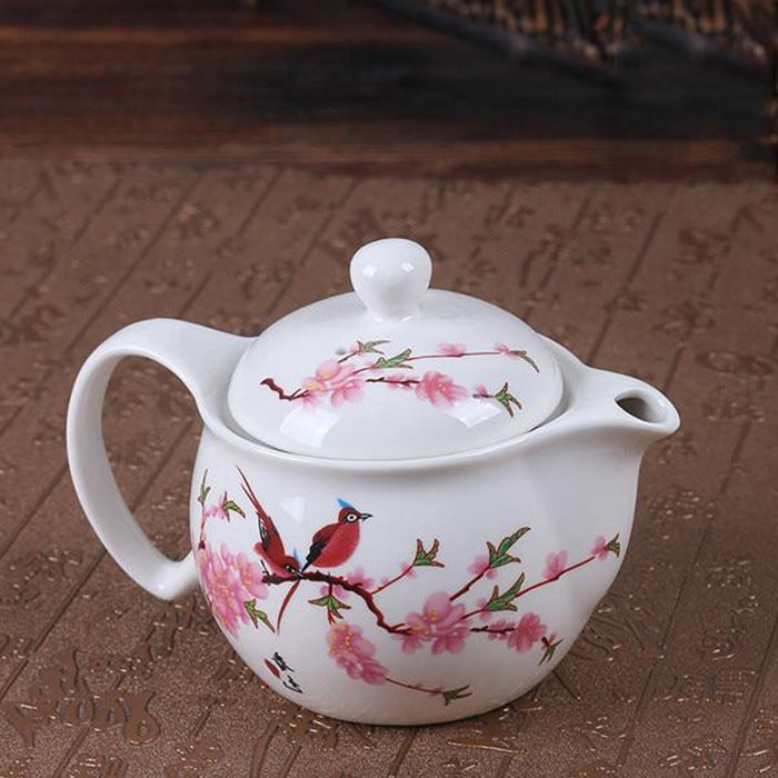 Théière Chinoise En Porcelaine Ancienne