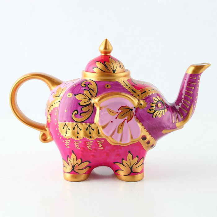 Théière Chinoise Éléphant Vintage