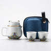 Tasse Chinoise Chat Avec Couvercle
