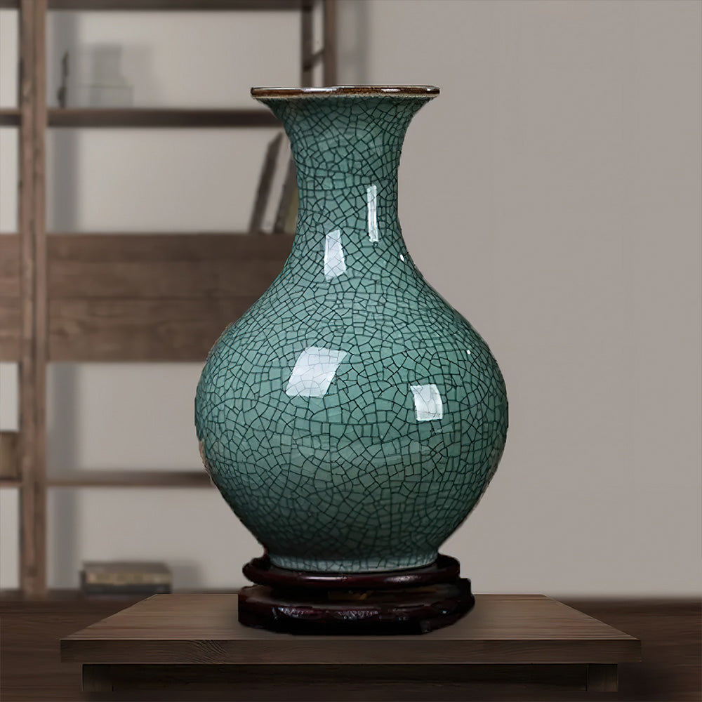 Vase Chinois Cassé