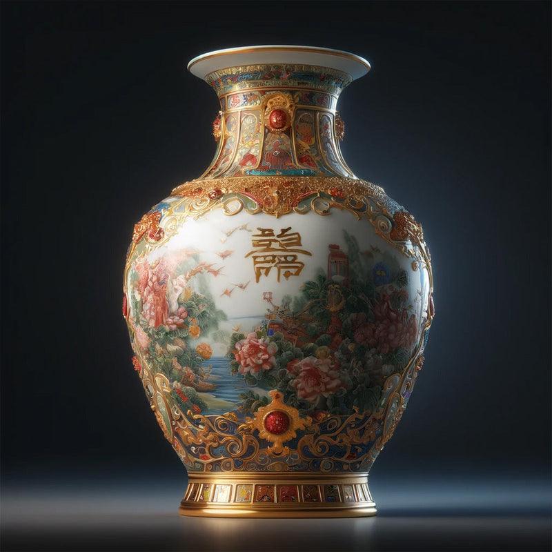 Vase Chinois Satsuma