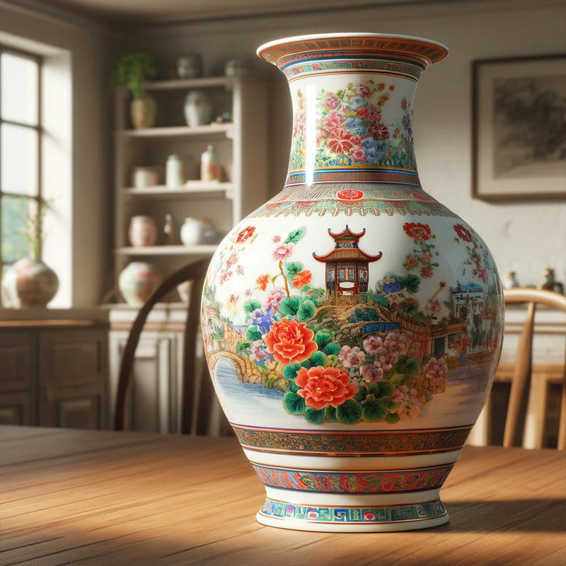 Vase Chinois Canton