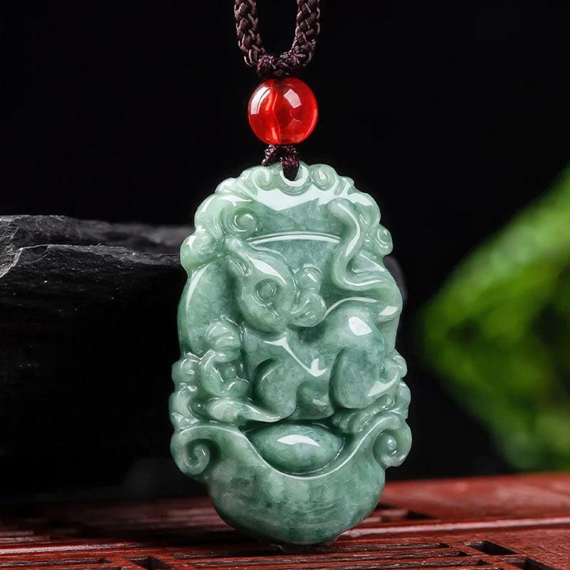 Porte-bonheur chinois Jade