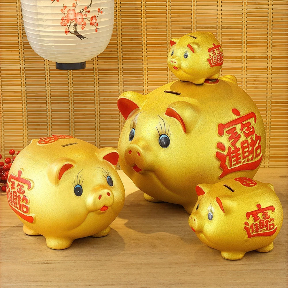 Cochon Porte-Bonheur Chinois