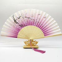 eventail-chinois-branche-de-cerisier-en-fleurs