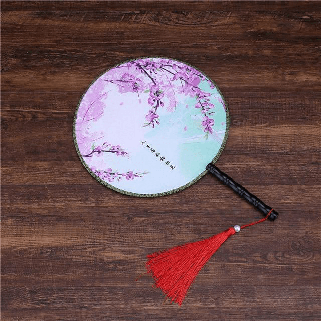 eventail-chinois-rond-fleurs-de-cerisier