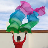 eventails-chinois-de-danse-verts-bleus-et-roses