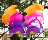 eventails-chinois-de-danse-violets-roses-et-oranges
