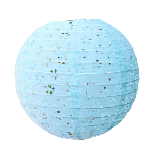 lanterne-chinoise-ajouree-bleue