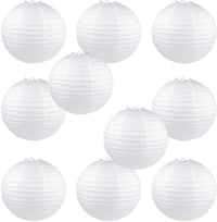 lot-de-lanternes-chinoises-blanches-en-papier