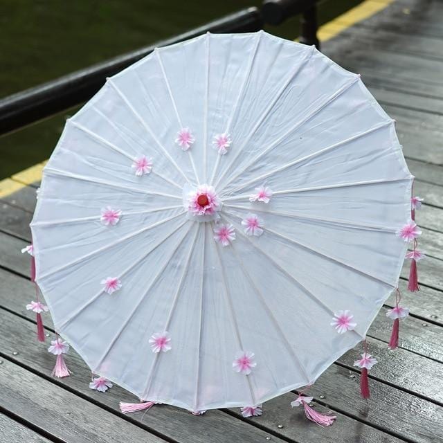 Ombrelle Chinoise Blanche