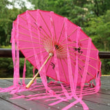 ombrelle-chinoise-fuchsia-rubans
