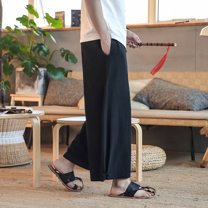 Pantalon Large Chinois