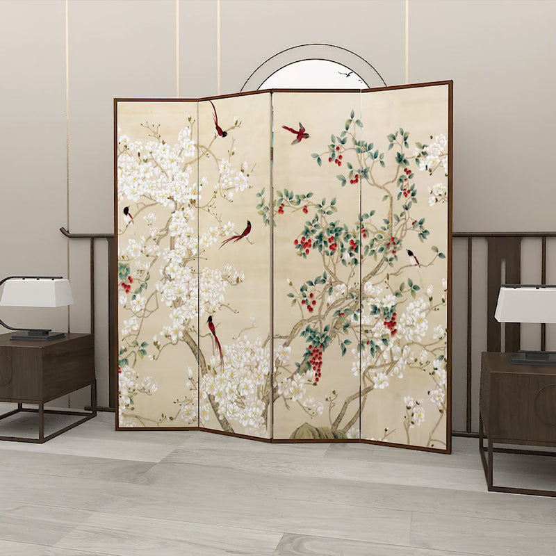 Paravent Chinois en Bois