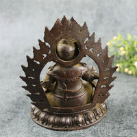 statue-chinoise-bronze