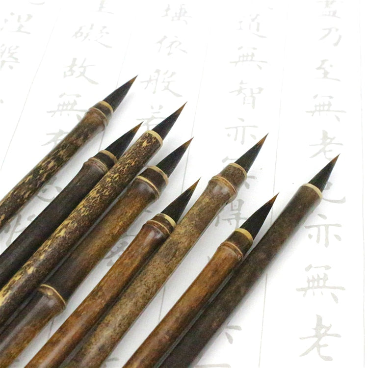 Pinceaux Chinois Bambou