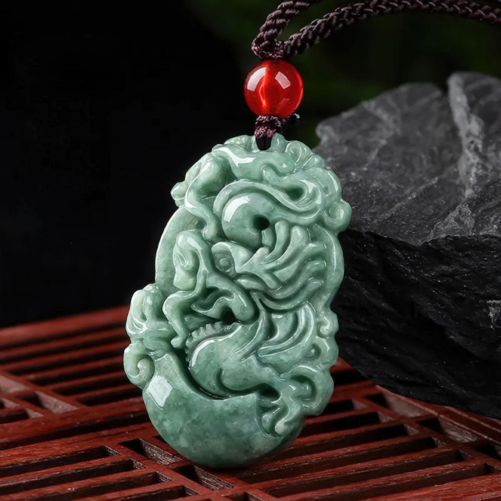 Porte-bonheur chinois Jade