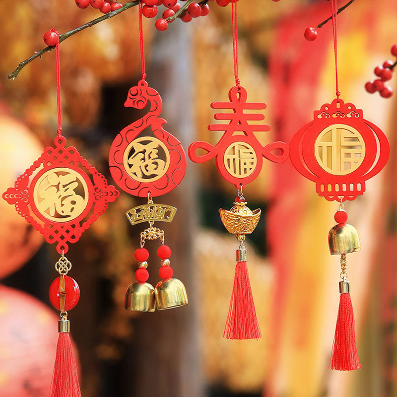 Porte-Bonheur Chinois Rouge