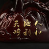 Porte-Bonheur Chinois Statue