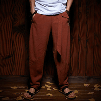 pantalon-chinois-marron