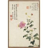tableau-chinois-chrysantheme
