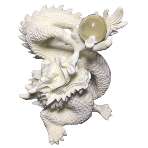 statue-chinoise-dragon-blanc