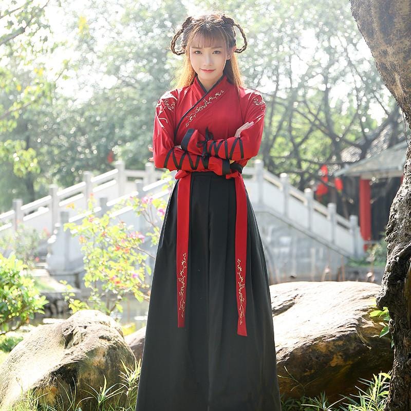 hanfu-rouge-et-noir