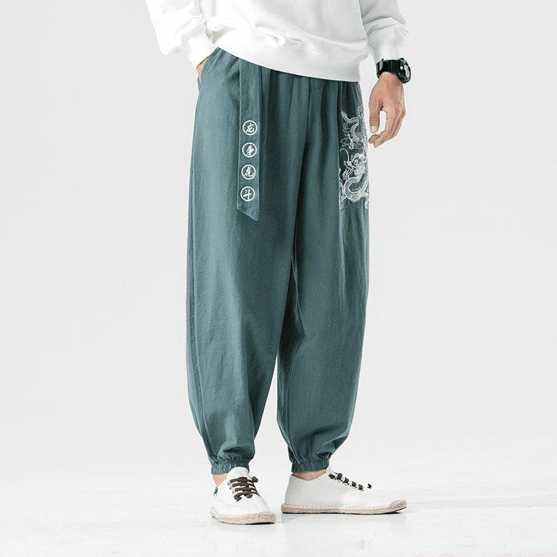 Pantalon Chinois Dragon